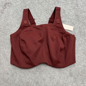 Understance Pulse Flexwire High Support Sports Bra Womens 34K Merlot Red NWT